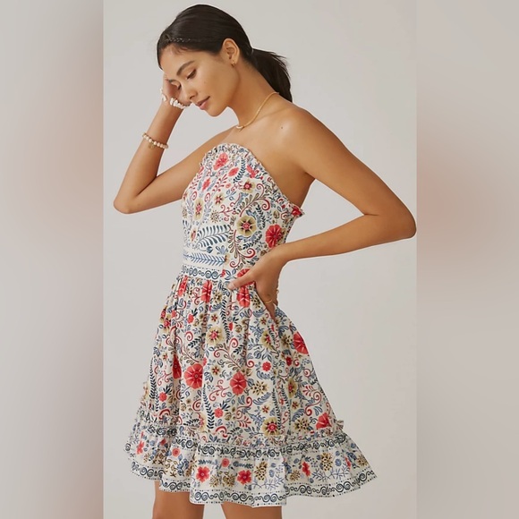 Anthropologie Forever that girl ruffle dress - Picture 1 of 3